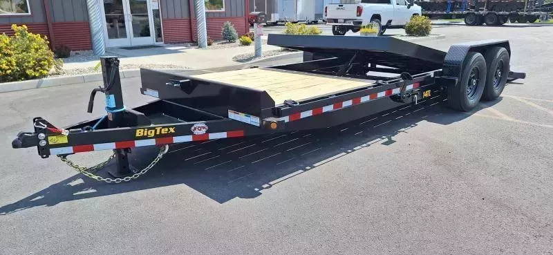 2026 Big Tex Trailers 7 x 22 Split Deck Tilt Trailer