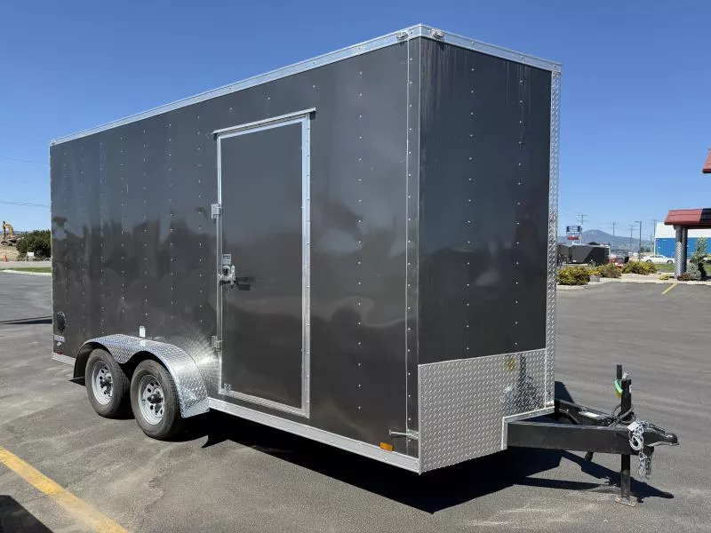 USED 2023 Continental Cargo 7x16 V-Series Cargo / Enclosed Trailer
