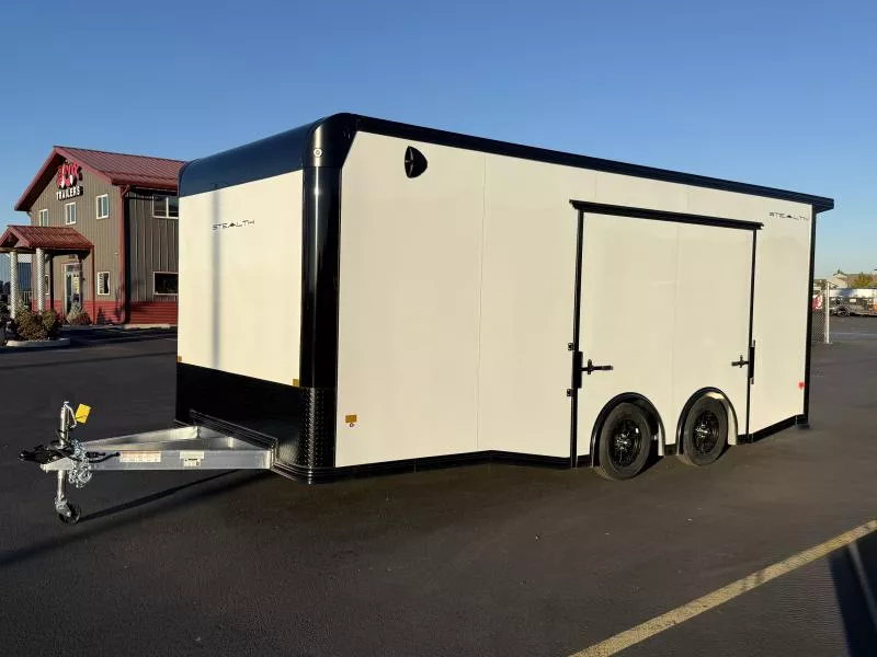 2026 Alcom-Stealth 8'6'' x 20' Aluminum Car Hauler Trailer