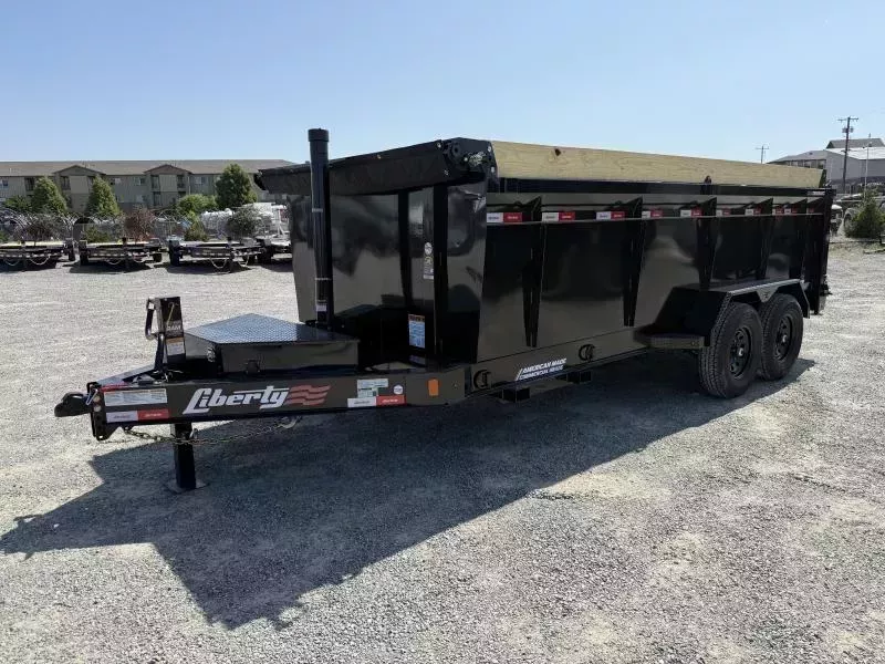 2026 Liberty Industries 83" x 16' Telescopic Dump Trailer