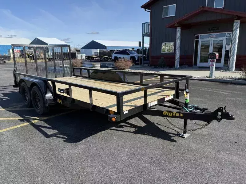 2026 Big Tex Trailers 7 x 16 Utility Trailer