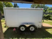 2004 KZ Kargo 12’ x 7’ Tandem Axle Enclosed Trailer