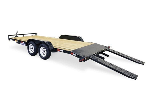 2020 Sure-Trac 7x20 10K Wood Deck Car Trailer 2020 Sure-Trac 7x20 10K Wood Deck Car Trailer