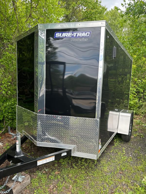 2024 Sure-Trac 6x10 Pro Series Wedge Enclosed Cargo Trailer