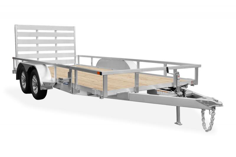2025 Sure-Trac 7X16 Aluminum Tube Top  Utility Trailer