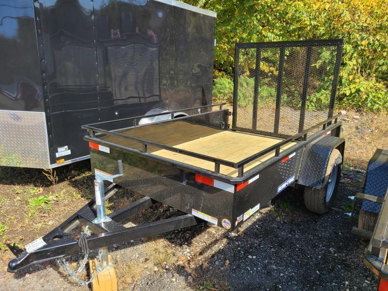 2023 SureTrac 5x8 Steel High Side Utility Trailer Roxbury Trailers