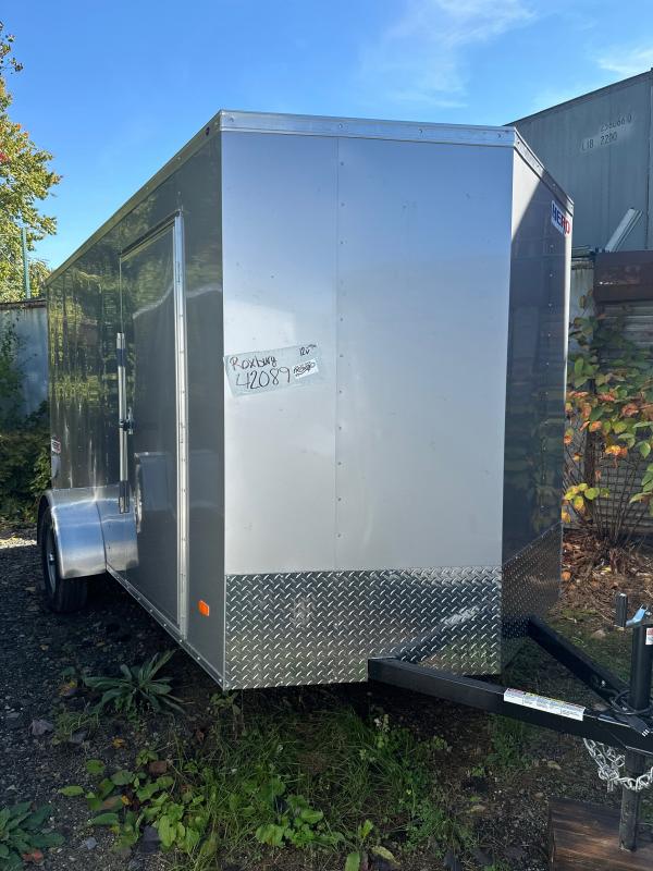 2023 Bravo HERO 6X12 Enclosed Cargo Trailer Roxbury Trailers