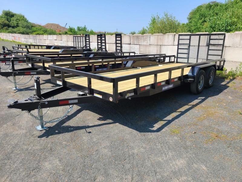 2023 SureTrac 7x20 10K Tube Top Utility Trailer Roxbury Trailers