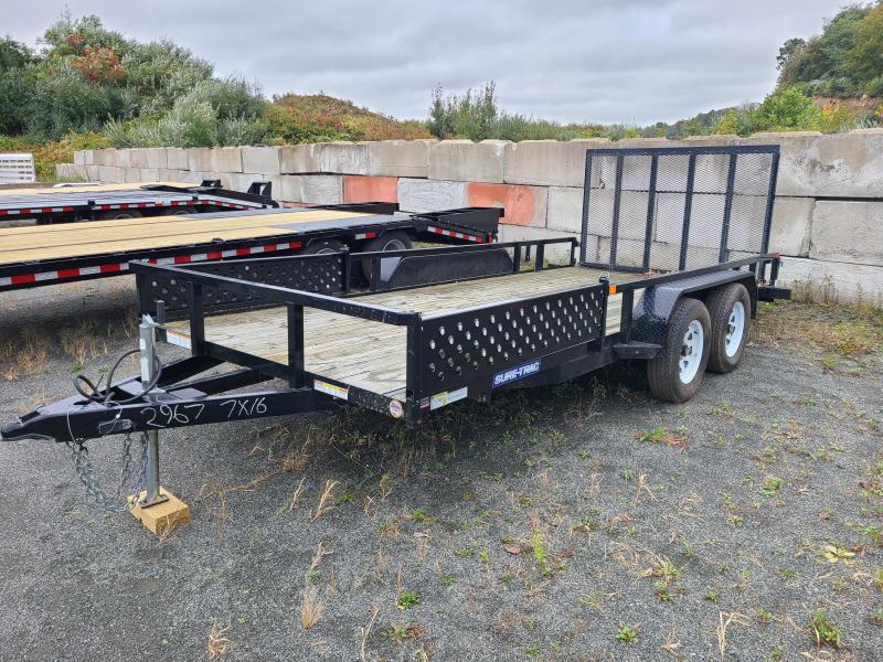 2017 Sure-Trac 7x16 ATV Tube Top Utility Trailer 2017 Sure-Trac 7x16 ATV Tube Top Utility Trailer