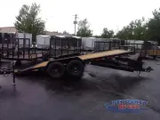 2026 Quality Steel And Aluminum Tilt Bed Low Profile  Hauler 8318EHT14K (83 x 18)