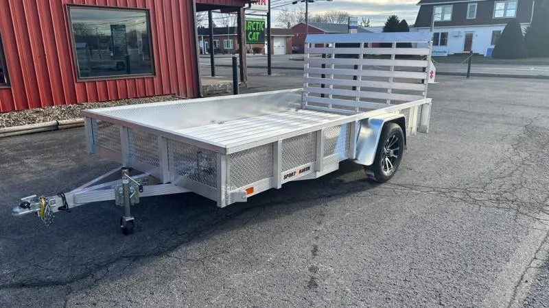 2025 Sport Haven ALUMINUM UTILITY 7X12 DELUXE, ATP SIDES