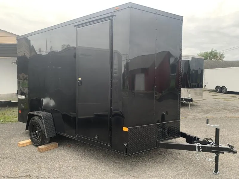 2025 Haulmark Passport 7x12 Deluxe - Phantom Pkg