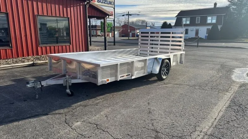 2025 Sport Haven ALUMINUM UTILITY 7X14 DELUXE, ATP SIDES