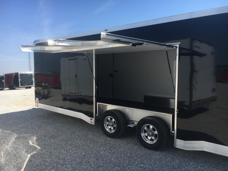 2019 ATC 8.5X24 Black Aluminum Enclosed 10K Car Trailer 2019 ATC 8.5X24 Black Aluminum Enclosed 10K Car Trailer