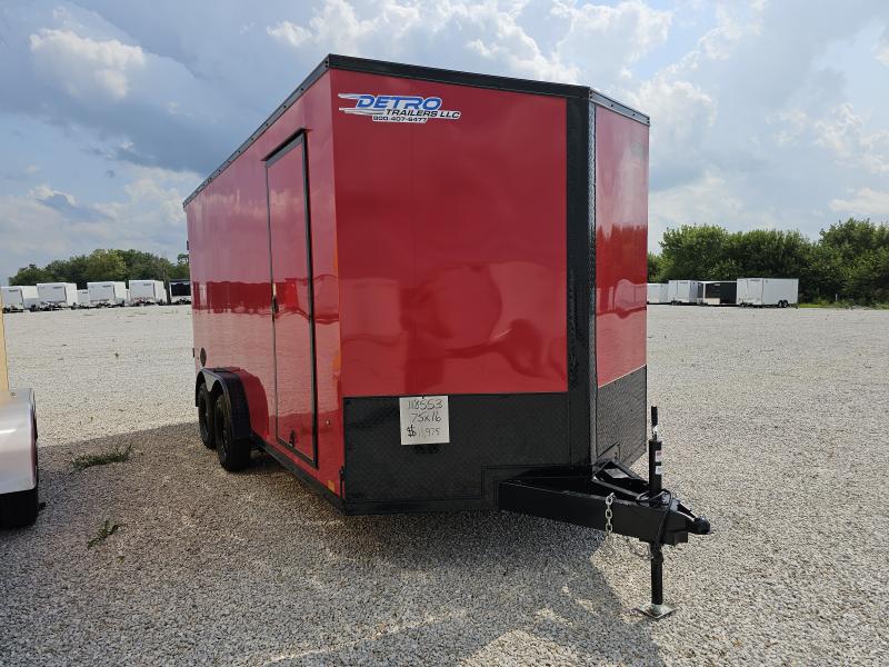 2024 Cargo Express XL SE 7.5' x 16' 7K V-Nose Enclosed Cargo Trailer -- KE9016SESV-070