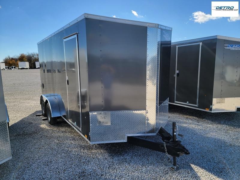 2023 Cargo Express XL SE 7.5x16 7K Ramp Door Enclosed Trailer Detro