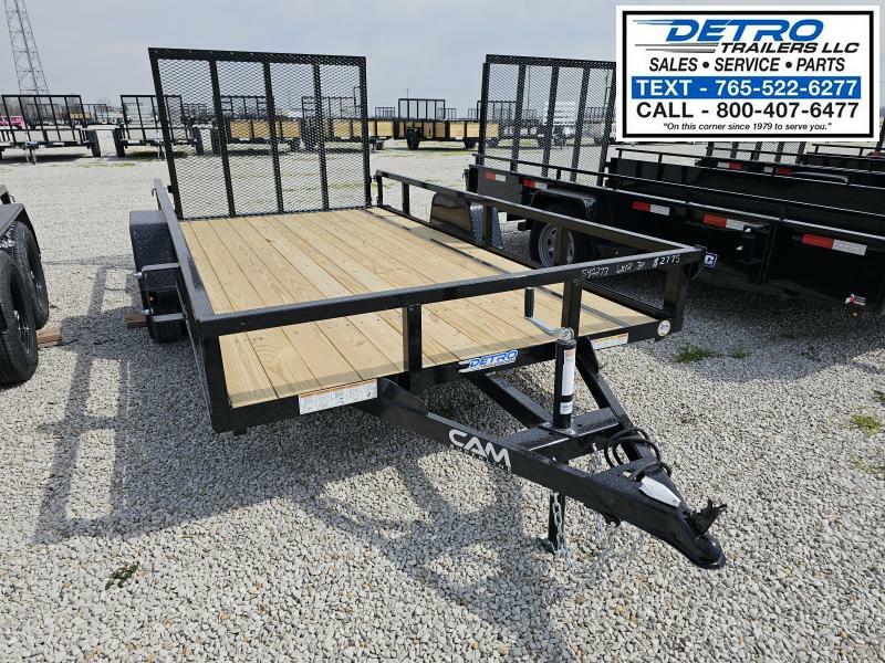 2025 Cam Superline 6' x 12' 3K Idler Tube Top Utility Trailer 1744990624