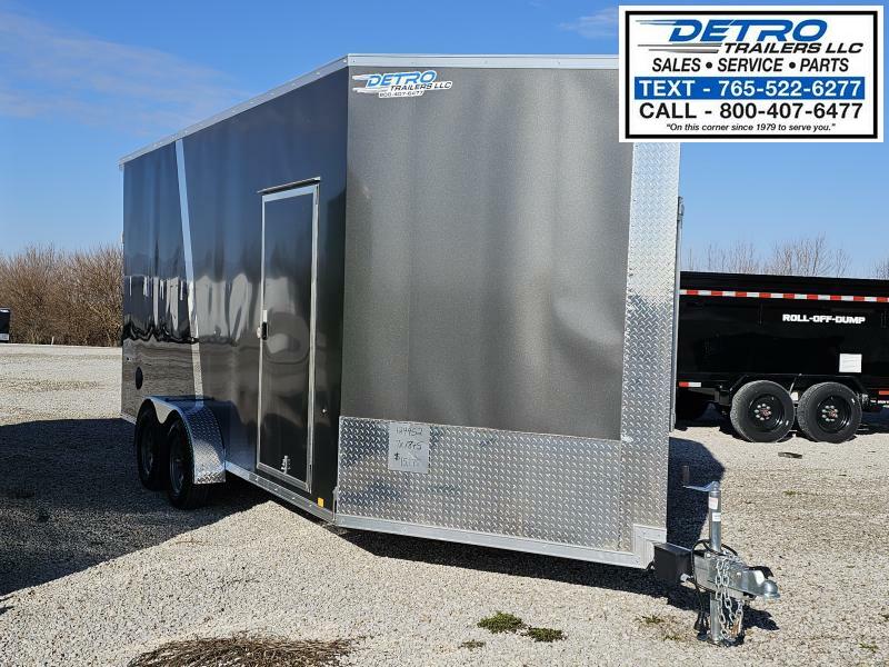 2025 Pace American 7' X 23' 7K Avalanche Aluminum Deluxe Enclosed Snowmobile Trailer 1742997992