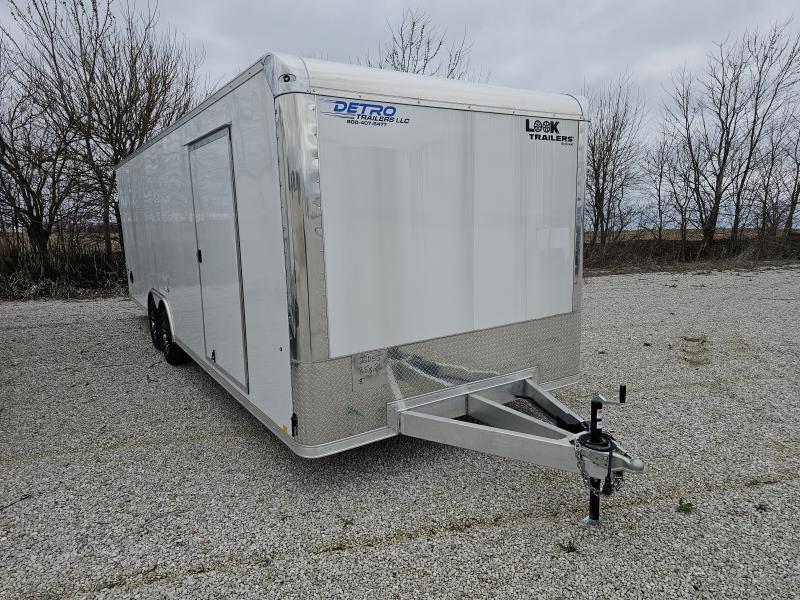 2025 Look Trailers VISION 8.5' x 26' 10K Aluminum Bullnose Car/Racing Trailer