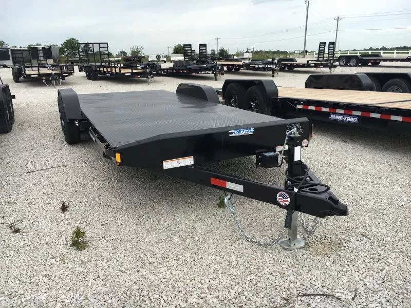 2025 Sure-Trac 7' x 22' (18+4) 10K Steel Deck Car Hauler Trailer 