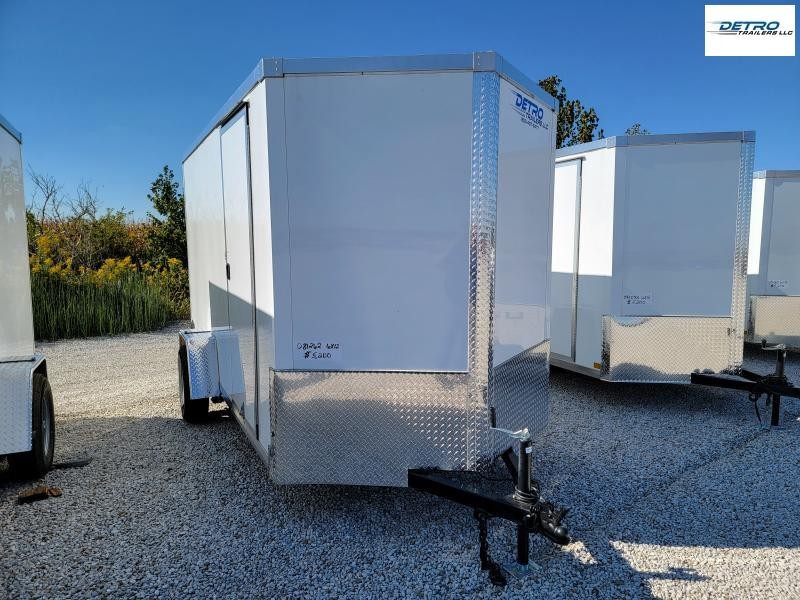 2023 Cargo Express 6x12 3K Cableless Ramp Door Enclosed Trailer Detro