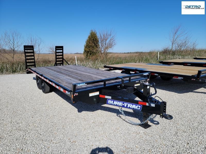 2021 Sure-Trac 8.5x22 (18+4) 15K Std Duty Beavertail Deckover Equipment Trailer 2021 Sure-Trac 8.5x22 (18+4) 15K Std Duty Beavertail Deckover Equipment Trailer