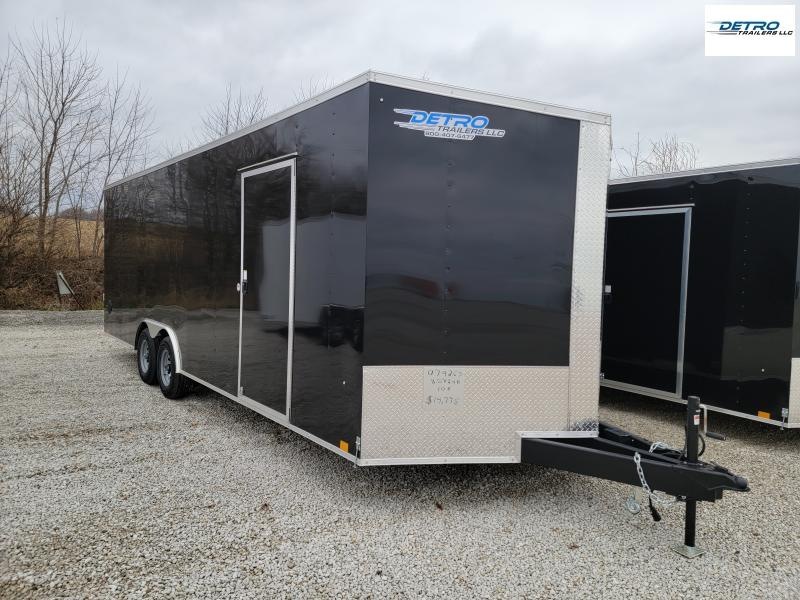 2023 Cargo Express 8.5x16 10K Ramp Door Enclosed Car Trailer Detro