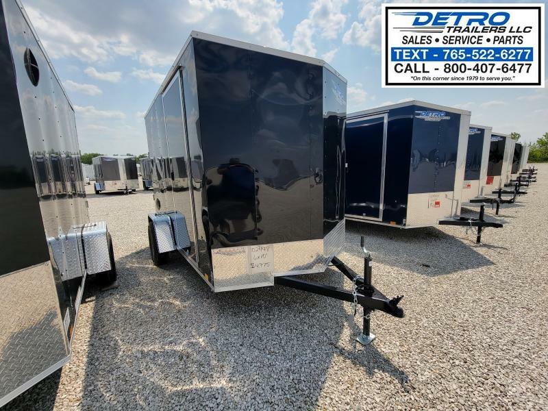 2023 Cargo Express EX DLX 6' x 10' 3K Idler Ramp Door Enclosed Cargo Trailer 1712587286