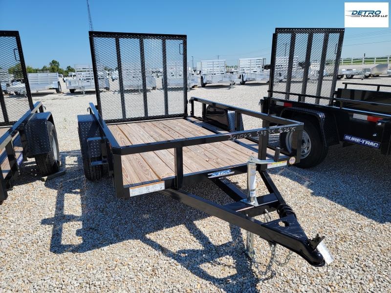 2022 Sure-Trac 5x8 Tube Top Utility Trailer 3K Idler 2022 Sure-Trac 5x8 Tube Top Utility Trailer 3K Idler