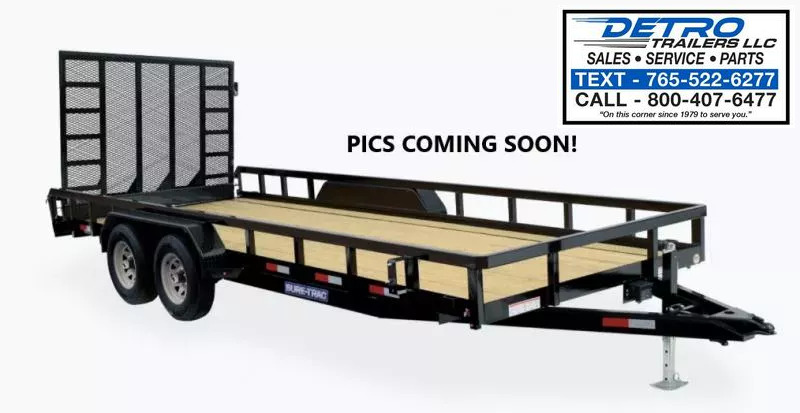 2025 Sure-Trac 7' x 16' 7K Tube Top Utility Trailer