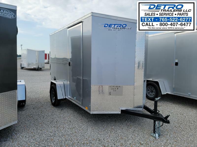 2023 Cargo Express XL SE 6' x 10' 3K Idler Ramp Door Enclosed Cargo Trailer