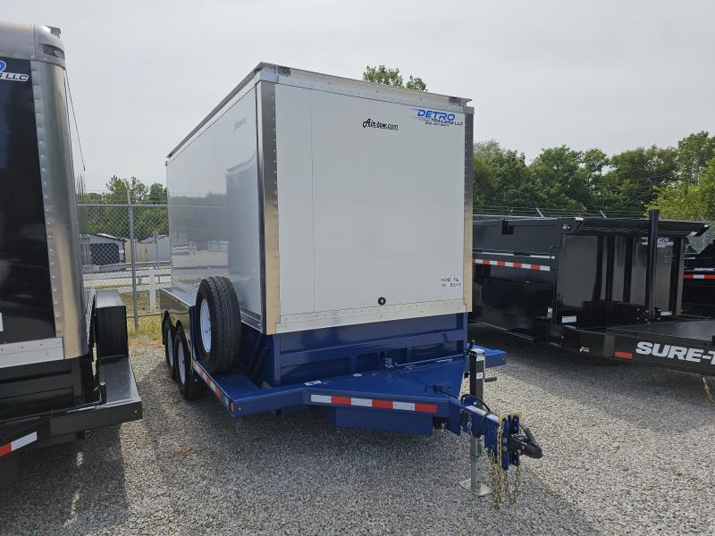2024 Air Tow E16 14.35K Drop-Deck Enclosed Cargo Trailer w/ Ground Level Loading