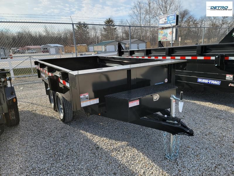 2022 Sure-Trac 6x10 7K Single Ram Deckover Dump Trailer 2022 Sure-Trac 6x10 7K Single Ram Deckover Dump Trailer