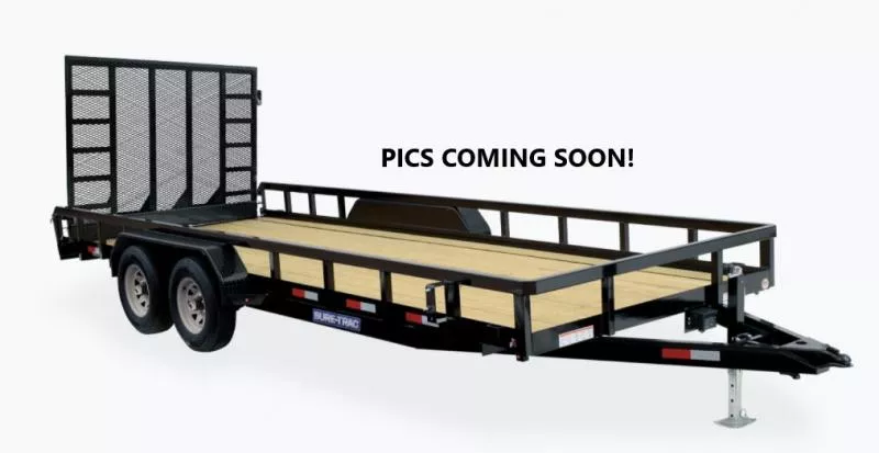 2025 Sure-Trac 7' x 16' 7K Tube Top Utility Trailer