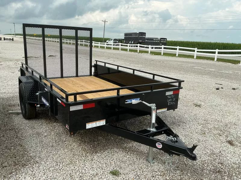 2025 Sure-Trac 6' x 10' 3K Steel High Side Utility Trailer
