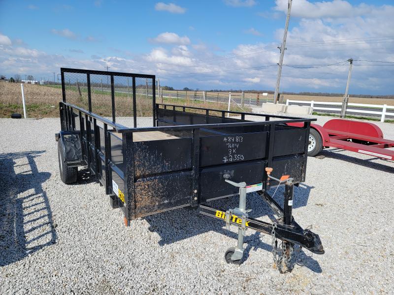 2002 Big Tex Trailers 76X14 High Side Utility Trailer 2002 Big Tex Trailers 76X14 High Side Utility Trailer