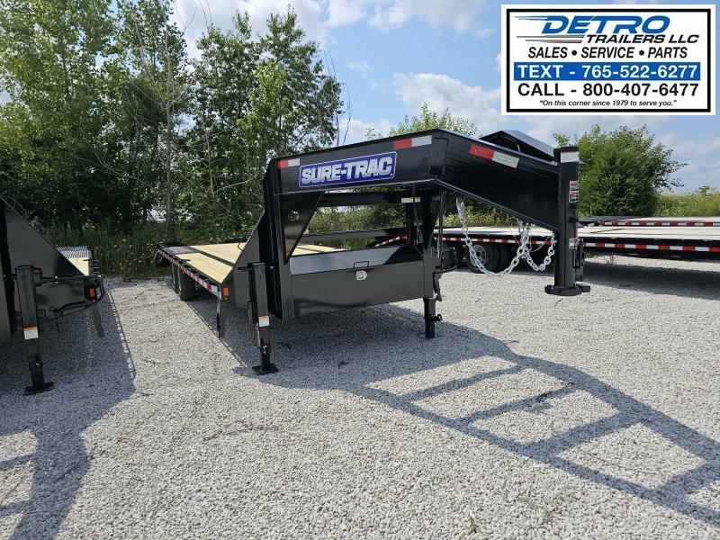 2023 Sure-Trac 102" x 25' (20+5) 15K HD Low Profile Gooseneck Beavertail Deckover Trailer 1712587246