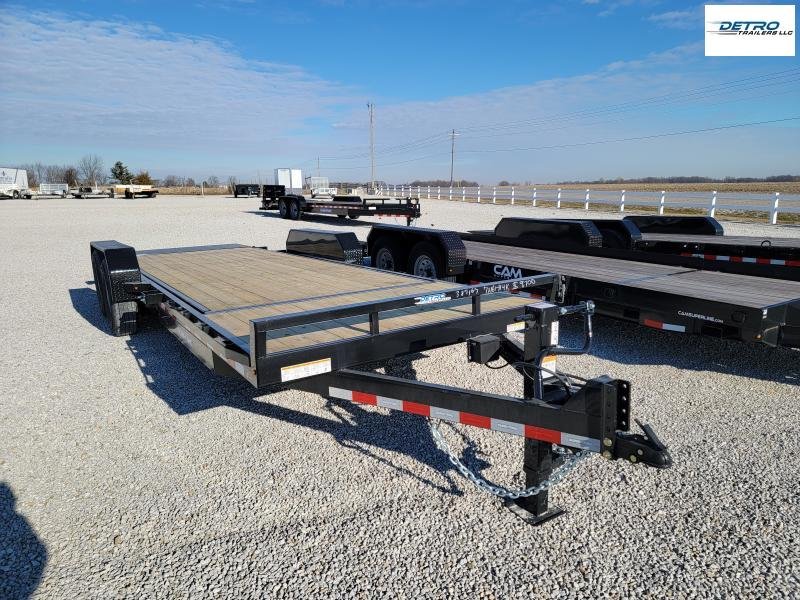 2023 SureTrac 7x22 (18+4) 14K Tilt Bed Equipment Trailer Detro