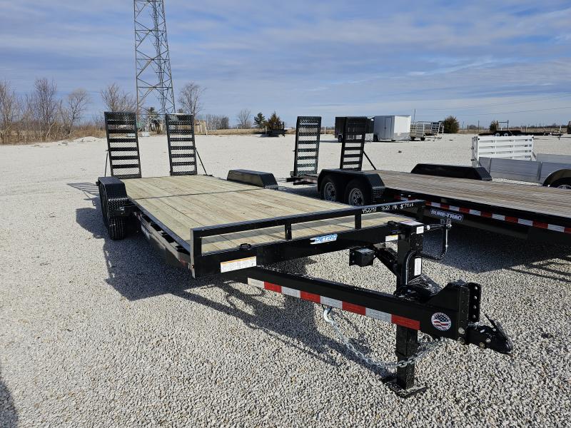 2025 Sure-Trac 7' x 22' 14K HD Flat Deck Equipment Trailer