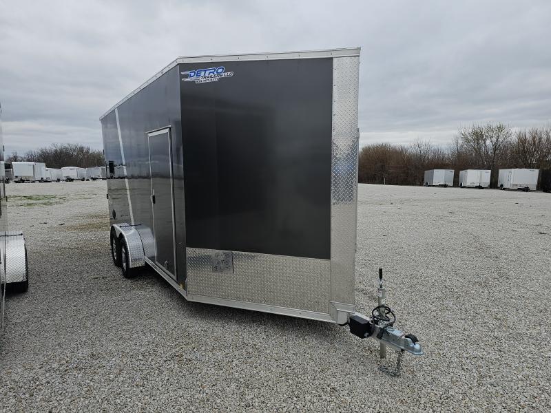 2025 Pace American 7' X 23' 7K Avalanche Aluminum Deluxe Snowmobile Trailer