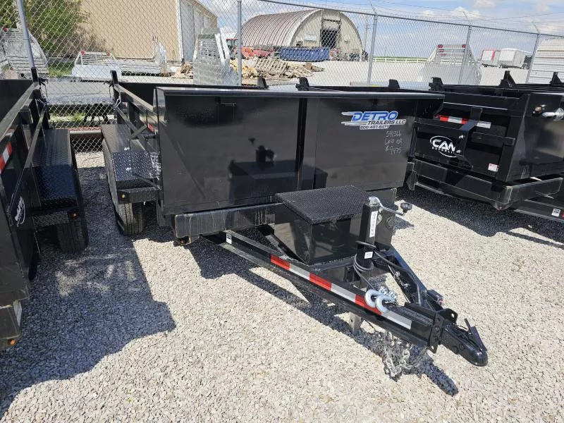 2025 Cam Superline 72" x 10' 10K Std Duty Single Ram Dump Trailer