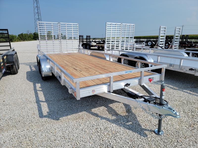 2022 Black Rhino 7x18 7K Aluminum Wood Deck Utility Trailer 2022 Black Rhino 7x18 7K Aluminum Wood Deck Utility Trailer
