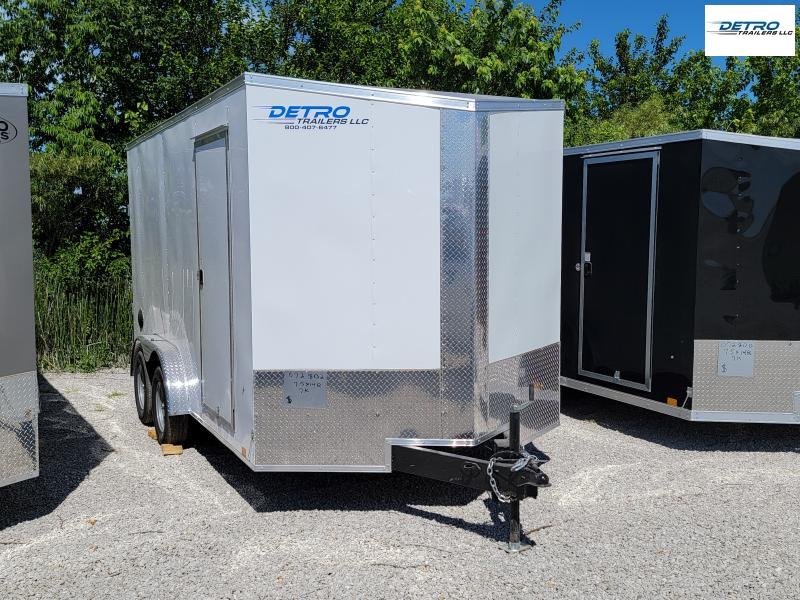 2023 Cargo Express 5x8 EX DLX 3K Ramp Door Enclosed Trailer Detro