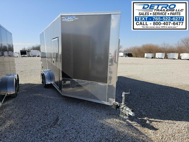 2025 Pace American 7' X 23' 7K Avalanche Aluminum Deluxe Enclosed Snowmobile Trailer 1743001654