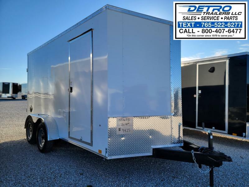 2022 Cargo Express XL SE 7x14 7K Ramp Door Enclosed Trailer in