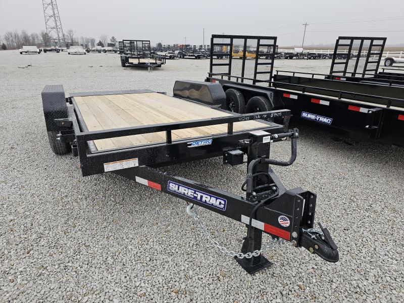 2025 Sure-Trac 7' x 16' 14K Tilt Bed Equipment Trailer