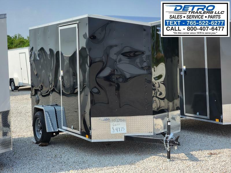2023 Cargo Express EX DLX 6' x 10' 3K Idler Ramp Door Enclosed Cargo Trailer 1712587239