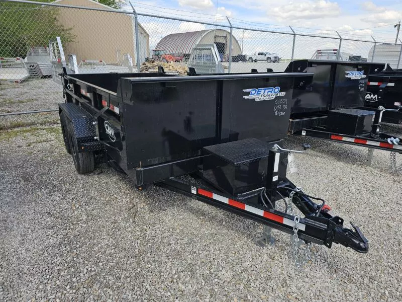 2025 Cam Superline 72" x 12' 10K Std Duty Single Ram Dump Trailer