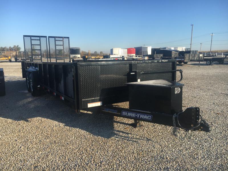 2018 Sure-Trac 7X22 Equipment Trailer 2018 Sure-Trac 7X22 Equipment Trailer