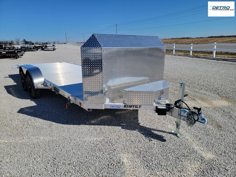 2022 Aluma Anniversary Edition 82x18 7K AllAluminum Tilt Deck Car